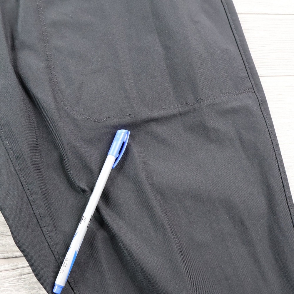 Vuori Meta Jogger Men's Large Black Stretch Active Travel Pants V436 - Picture 3 of 8